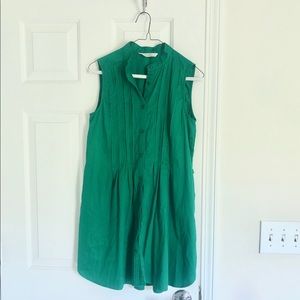 Zara Green Sleeveless Dress